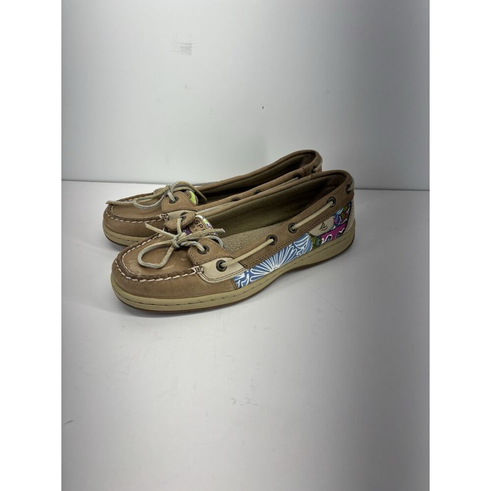 Sperry Top Sider‎ Women’s 6.5 Blue Pink/green Design
